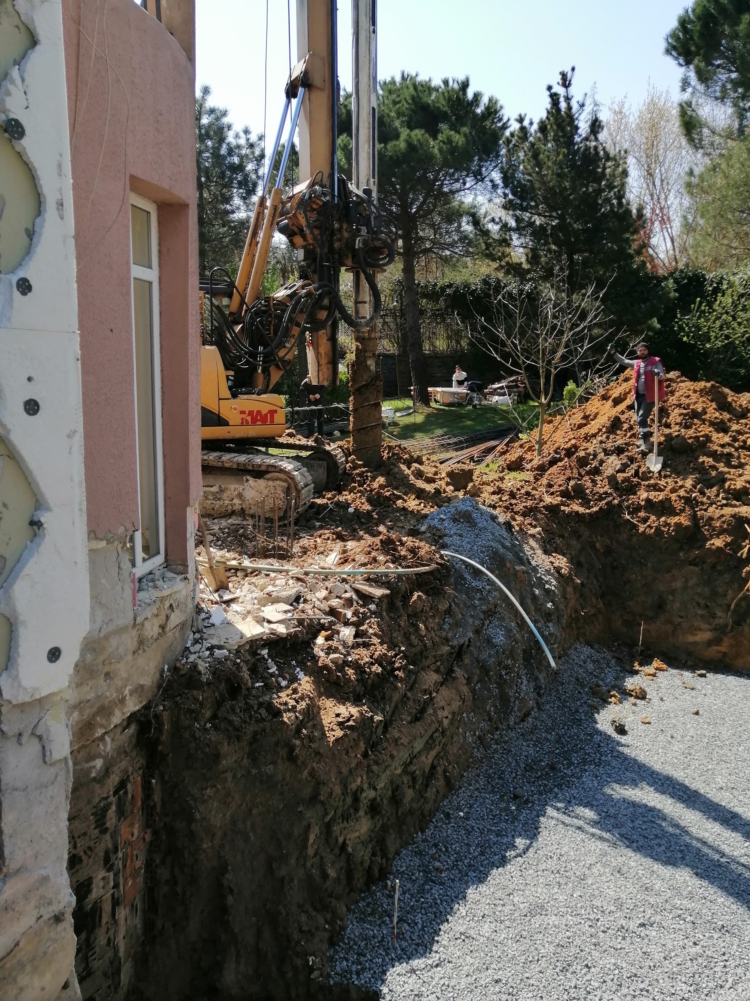 Fore Kazık (bored pile) kullanımı
